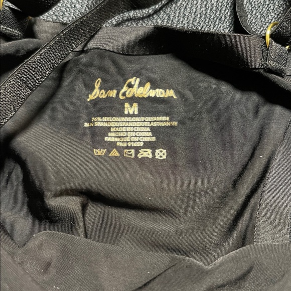 NWOT Sam Edelman Elegant Black Lace and Satin Lingerie Set - Picture 3 of 4